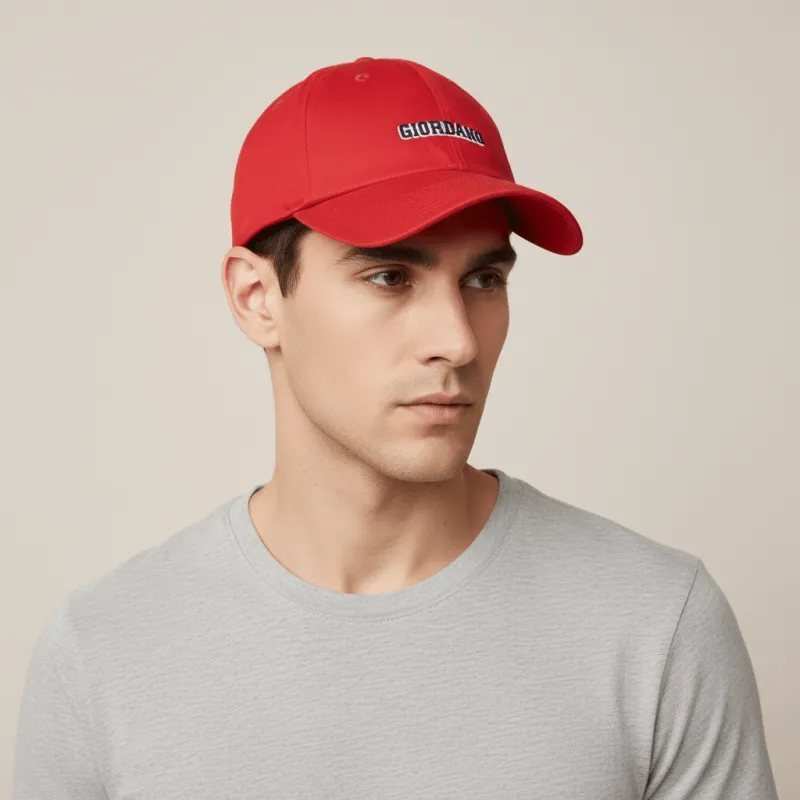 Cotton Twill Cap With Embroidered Logo