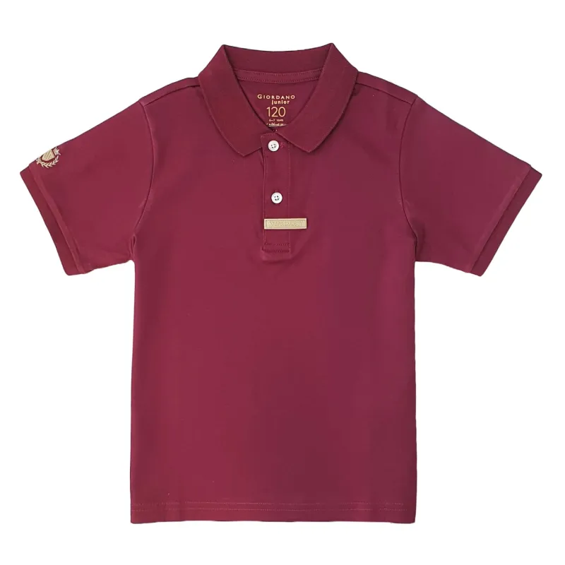 Junior Liquid Touch Short Sleeve Embroidery Polo
