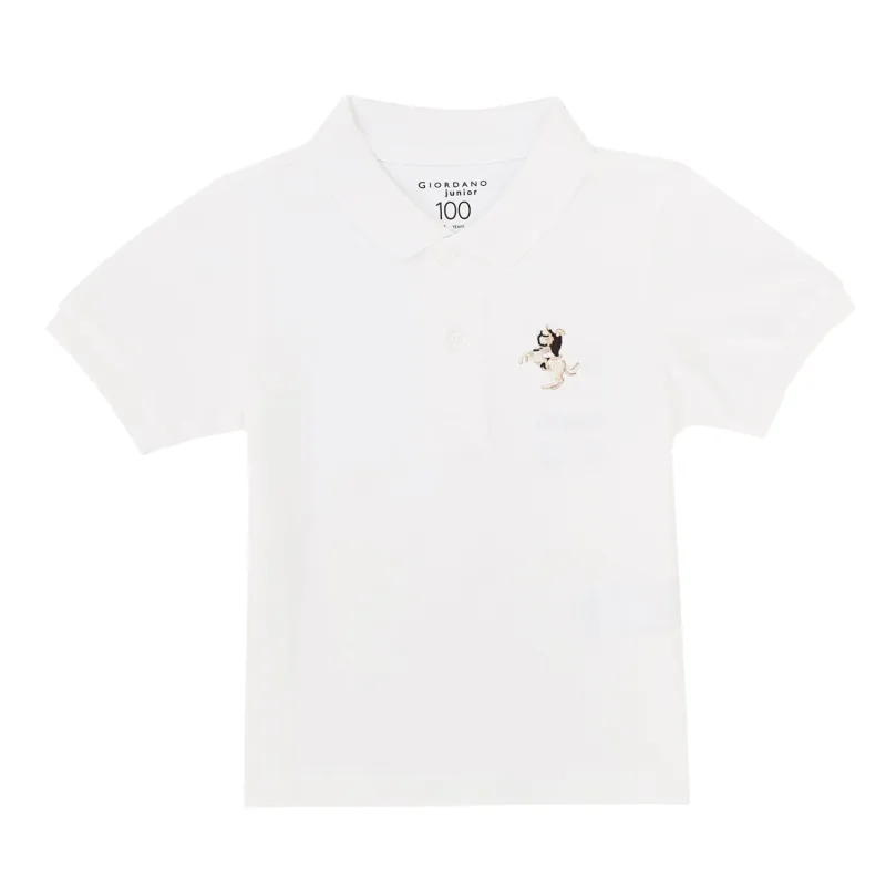 Junior Polo With Small Napoleon Logo