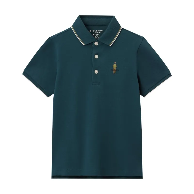 Kid's' Classic Cotton Polo Shirt – Slim Fit, Soft & Breathable