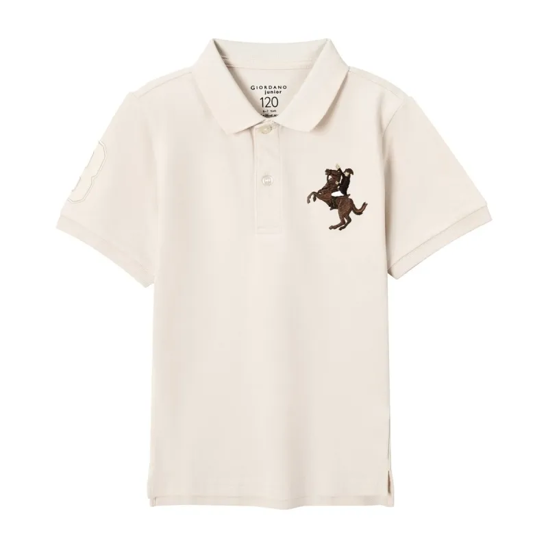 Kid's' Embroidered Napoleon Polo