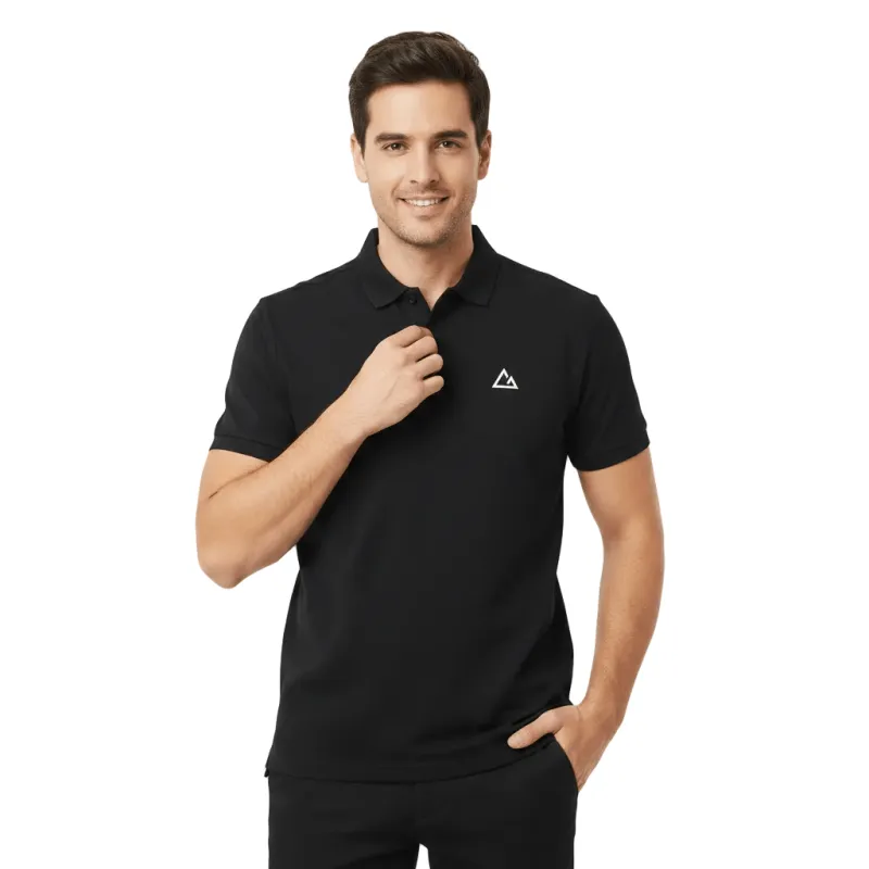 Men Regular Cotton Nylon G-Motion Polo