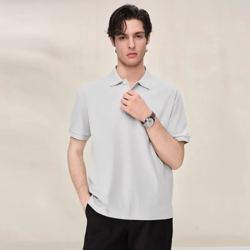 Men Regular Cotton Polyester Polo