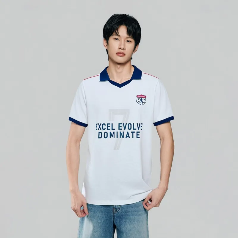 Men Slim Cotton Lycra World Cup Polo