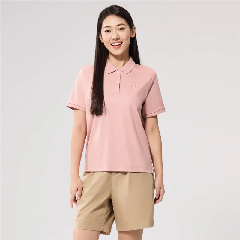 Women Cotton Interlock Liquid Touch Polo