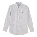Cotto Oxford Emb Shirts  White (XL)