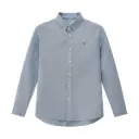 Cotto Oxford Emb Shirts Blue (L)