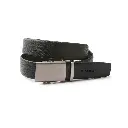 Leather Belt Signature Black (L)